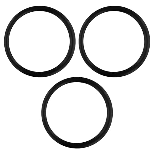 Boat Armor Filler Cap O-Rings - 1.5 Inch Rubber Seal Gaskets (3-Pack)