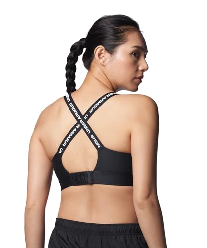 Under Armour Infinity High Impact Sports Bra Large A/C Black & White