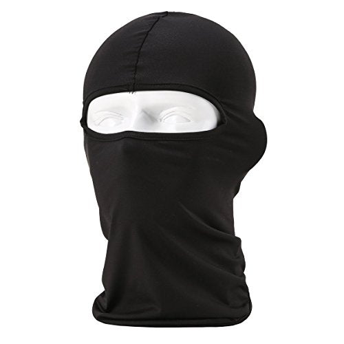 Balaclava Face Mask for Men - Cooling Protection - Large Black
