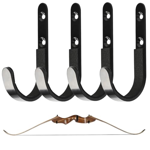 Bow Wall Mount Hanger - Universal Archery Holder for Display & Storage