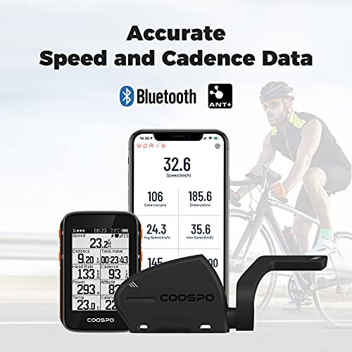 Bluetooth ANT+ Cycling Cadence and Speed Sensor - BK805