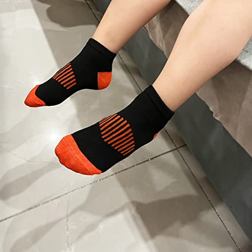 Boy Socks 12 Pairs Black Ankle Socks for 7-10 Years | Tsmollyu