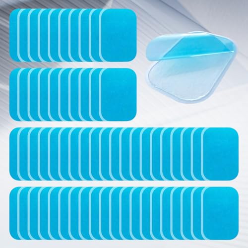 60 Pcs Gel Pads for Abs Stimulator - Replacement Sheets for EMS Trainer