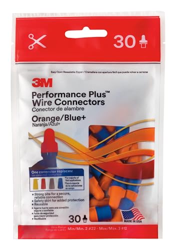 Performance Plus Wire Connector O/B+ 22-12 AWG - Bag of 30