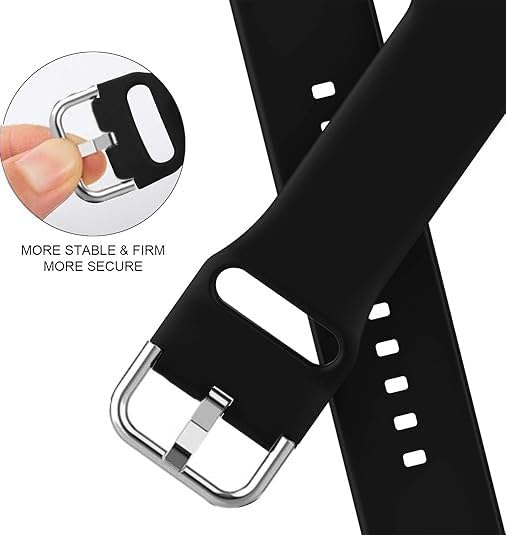 Soft Silicone & Stretch Nylon Smart Watch Bands - 2-Pack for CMF by Nothing