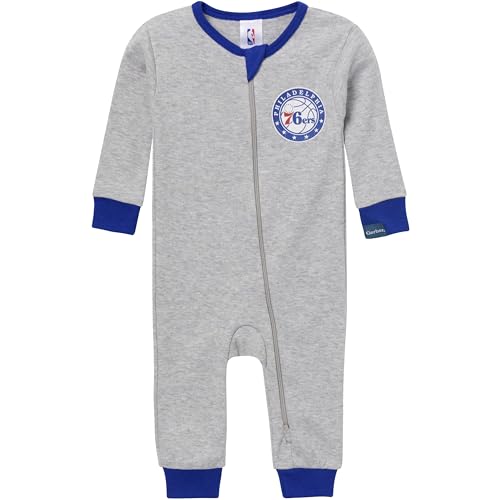 NBA Baby Footless Pajamas - Philadelphia Sixers, 9 Months