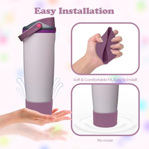 Silicone Boot for Owala 30oz & 40oz Bottles - Non-Slip, Scratch-Resistant