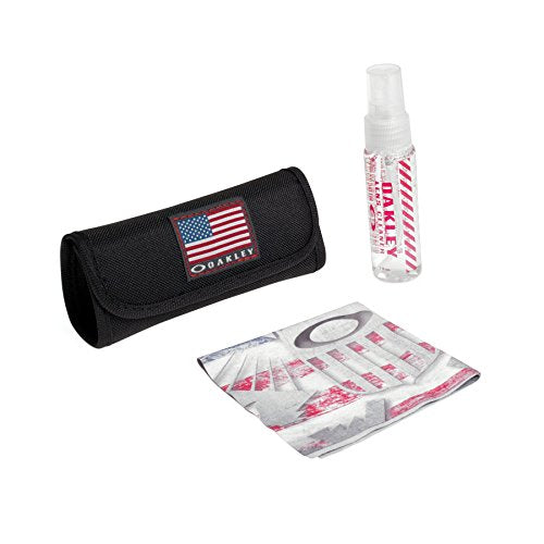 Oakley USA American Flag Sunglasses & Eyewear Cleaning Kit