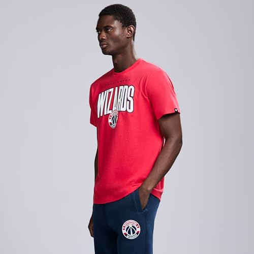 NBA Men's Graphic Cotton T-Shirt - Classic Crew Neck, Short Sleeve