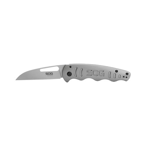 SOG Escape FL Professional Entry-Level Pocket Folding Knife | All-Metal Construction, Frame-Lock, Reversible Pocket Clip