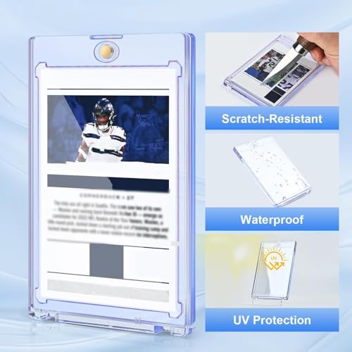 Magnetic Card Holder - 30ct UV Protection Case for Trading Cards