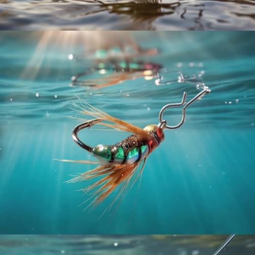 Quick Release Fly Fishing Clips - Stainless Steel, 50PCS