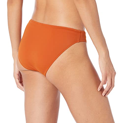 Amazon Essentials Women's Classic Full Coverage Bikini Swimsuit Bottom – X-Small Terracotta