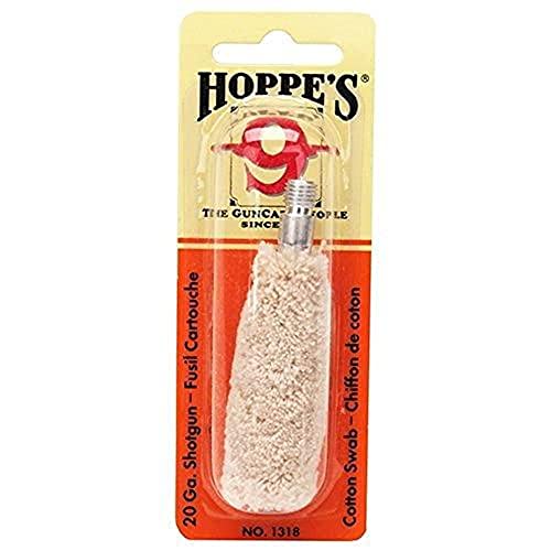 20 Gauge Shotgun Cleaning Swabs - 100% Cotton Bore Cleaner