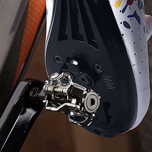 SPD Bicycle Cleats Set for Indoor Cycling and Mountain Biking