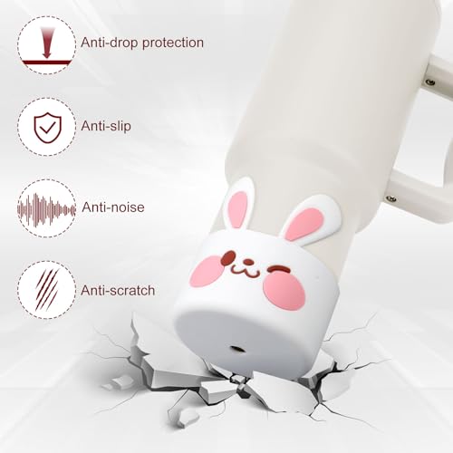 Cartoon Rabbit Silicone Boot for Stanley Cup 40/30oz - Tumbler Protector