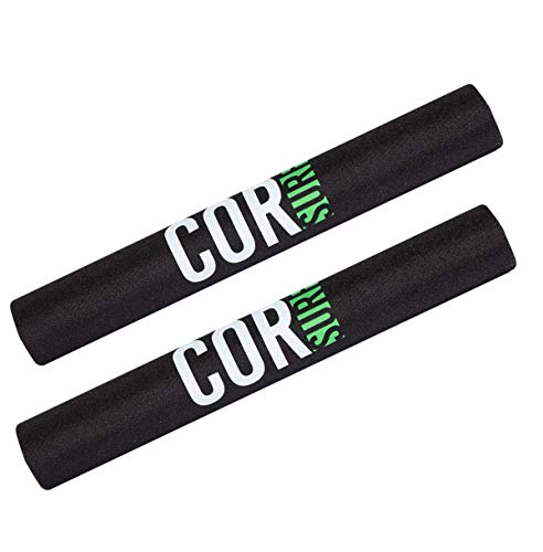 19-Inch Roof Rack Pads for Surfboards, Kayaks & SUPs - Set of 2