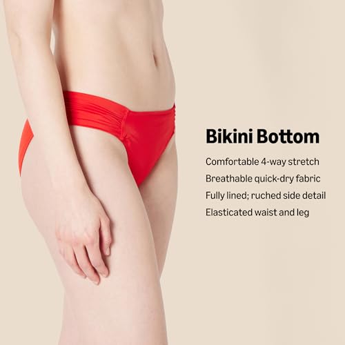 Full Coverage Bikini Swimsuit Bottom - Medium / Deep Brown