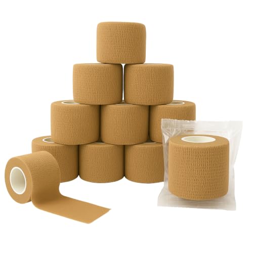 First Aid Training Cohesive Bandage Tape, 12-Pack | MCR Medical