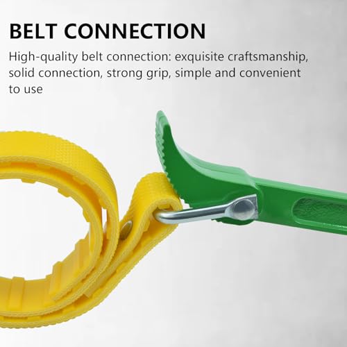 Adjustable Strap Wrench, 9¡¯ Handle, Rubber Strap Pipe Wrench, Oil Filter Wrench, Jar Opener, Shower Head Wrench, Water Filter Wrench