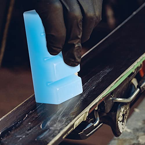 LFUTARI Blue 1Pcs Universal Snowboard & Ski Wax Block - Racing & All-Temperature