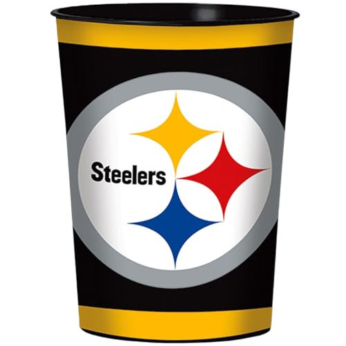 Pittsburgh Steelers Plastic Party Favor Cup - 16 oz Multicolor