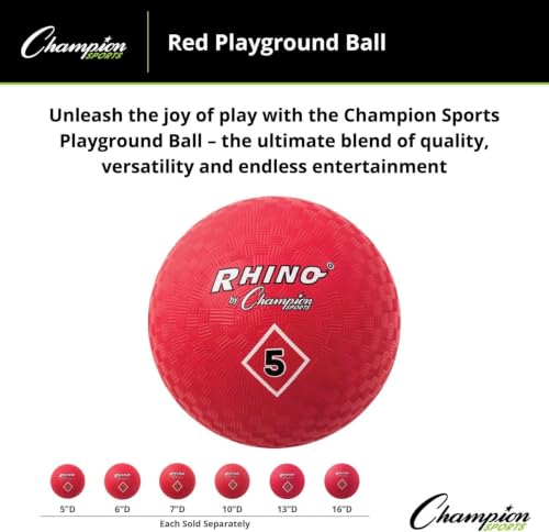 5-Inch Playground Ball – Durable High-Bounce Ball for Play