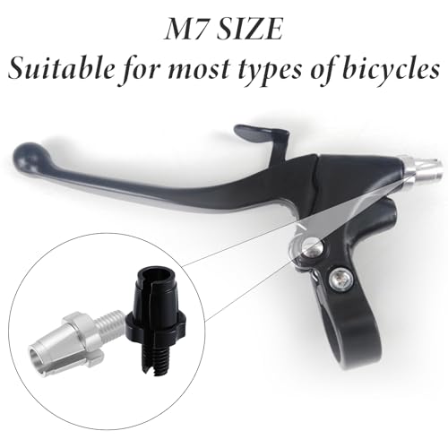 M7 Bike Brake Lever Adjuster Screws - 4 Pcs Aluminum Alloy Set