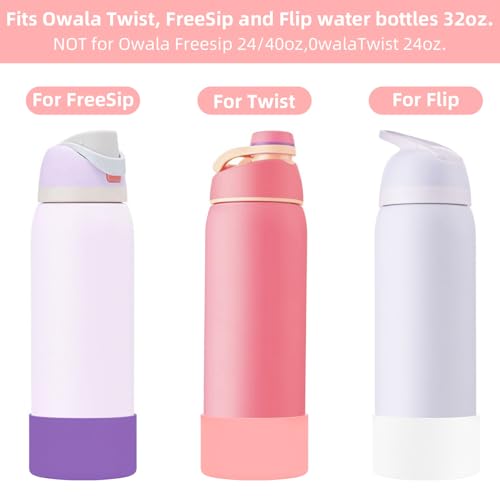 Silicone Boot for Owala FreeSip Bottles - 2 Pack