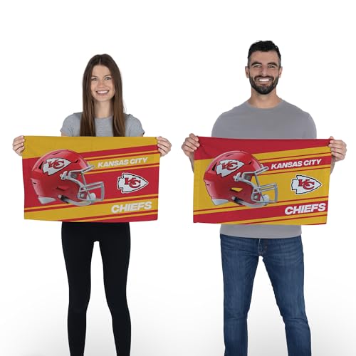 Kansas City Chiefs 2-Pack Fan Towel Set - Team Colors, 16" x 25"