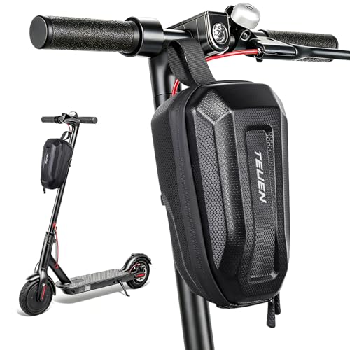 TEUEN Black 2L Universal Electric Scooter Storage Bag with Quick-Release