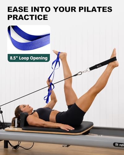 Non-Elastic Stretching Strap with Loops for PT & Rehab - Royal Blue 75"x1"