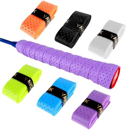 6 Pcs Tennis Pickleball Overgrip - Anti-Slip, Breathable Grip Tape