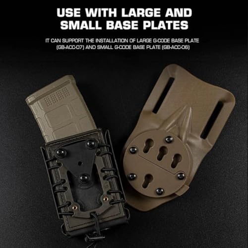 Universal RTI Hanger Adapter Plate - Aluminum Tactical Holster Mount - GCA39/GCA33 Compatible - GB-ACC-06