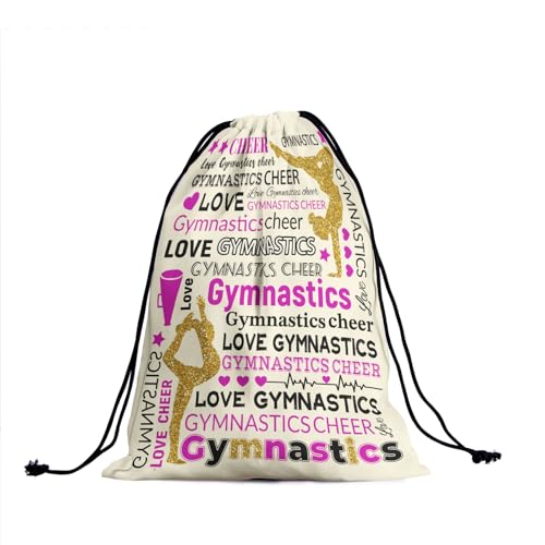Gymnastics Grip Bag - Small Off-White 9.25" x 12"