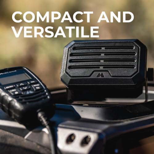 Midland SPKMINI 10W Waterproof External Speaker - Compact Marine & Radio Speaker