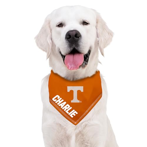 Personalized NCAA Tennessee Volunteers Dog Bandana - Large/X-Large