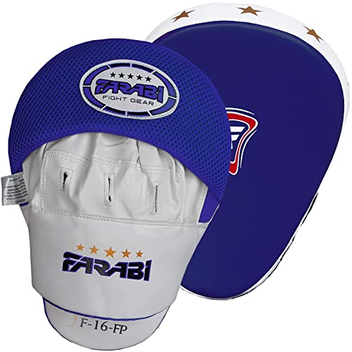 Farabi Sports Boxing Pads - Curved Mitts for Muay Thai, Kickboxing Training