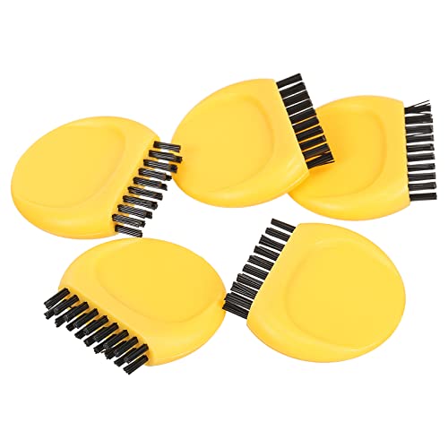 Mini Golf Club Brush - Portable Cleaning Tool - Yellow
