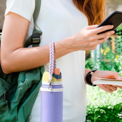 Water Bottle Handle Strap for Owala & Stanley Cups - Purple