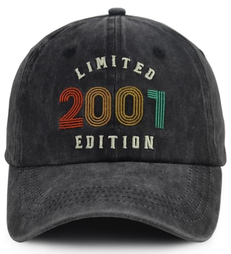 Limited 2001 Edition Baseball Cap for Men Women Adjustable Cotton Hat