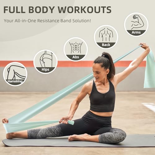 Resistance Bands for Exercise - 3-Level Light Color Set