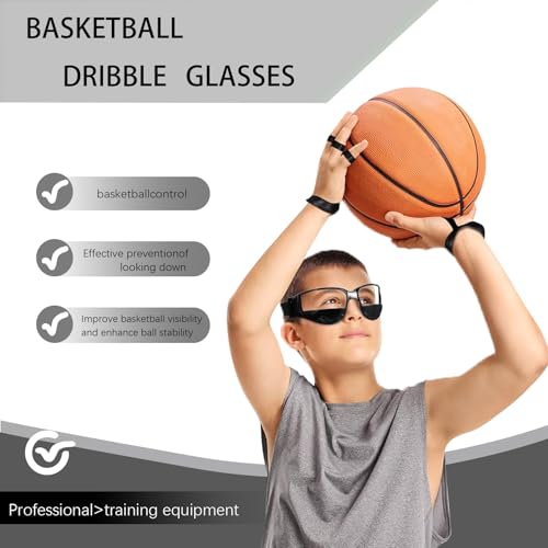 Basketball Dribbling Goggles - Training Equipment, Black
