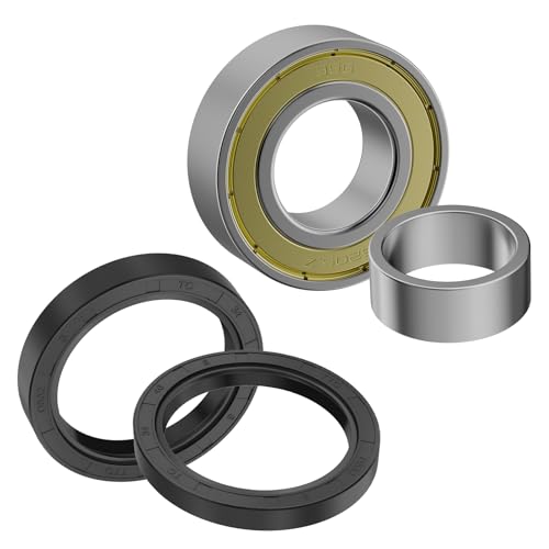 CartClan Rear Axle Bearing & Oil Seal Kit for 1986-2014 Club Car DS & Precedent Electric Golf Cart - Set of 1