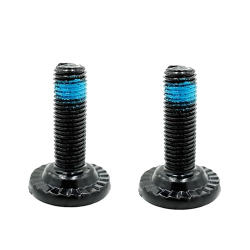 Chromoly 8 Spline BMX Spindle Bolts - 19mm Center Axle - 2 Pack