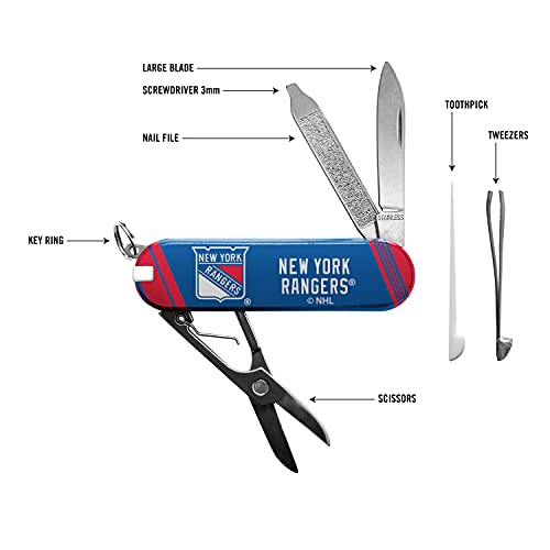 Essential Pocket Multi-Tool with 7 Tools - New York Rangers