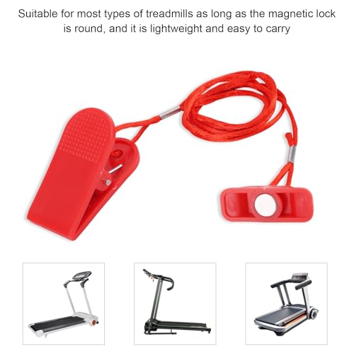 Universal Treadmill Safety Key - Emergency Stop Magnet for Treadmills