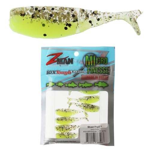 Shad Fryz 1.75" Swimbait - Space Guppy, 8 Pack
