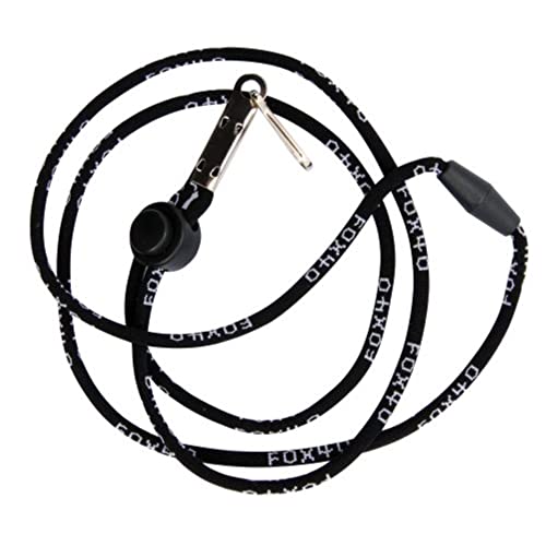 High-Impact Pealess Whistle with Breakaway Lanyard - 120+ dB