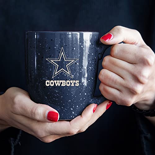 NFL Team Color Ceramic Coffee Mug - 16 oz Laser Engraved